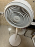 美的（Midea）【暴风循环】空气循环扇大风量摇头电风扇家用台式落地扇轻音卧室节能小风扇柔风轻羽扇 FGA24TQ 实拍图
