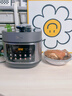 美的（Midea）饺子王电压力锅5L家用电锅全自动智能预约饭煲无水焗双胆开盖火锅高压锅MY-E5910(4-6人)京东自营 实拍图