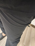 361°运动裤男2026年春夏季冰凉感防晒弹力九分裤宽松束脚运动裤 超级黑-冰感防晒 XL 实拍图
