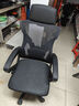 锦汐 电脑椅家用办公椅子靠背人体工学椅学习转椅老板座椅游戏电竞椅 【二代升级款】黑框黑网+乳胶 实拍图