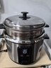 三角牌（Triangle）电饭锅老式电饭煲家用316不锈钢内胆4L煮饭锅3-4人米饭锅带蒸笼TG-Z40X17ZK 实拍图