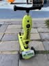 酷骑儿童滑板车V2二合一多功能童车重力转向静音1-5岁生日礼物经典绿 实拍图