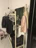 顺优加粗32管双杆衣帽架卧室落地室内晾晒衣服架可移动150白色SY-443 实拍图