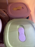 babycare婴儿辅食盒玻璃宝宝辅食保鲜工具便携防漏蒸煮冷冻储存青+粉220ml 实拍图
