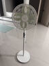美的（Midea）【幸运草安睡1S】一级能效直流变频声控电风扇家用遥控卧室静音落地扇台式桌面抗菌大风力转页扇 实拍图