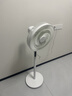 美的（Midea）【幸运草安睡1S】一级能效直流变频声控电风扇家用遥控卧室静音落地扇台式桌面抗菌大风力转页扇 实拍图