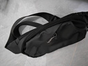 半支烟男士单肩包潮骑行户外斜挎包迷你腰包休闲下背包学生运动胸包黑色 实拍图