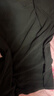 真维斯（Jeanswest）长袖t恤女秋季基础款纯棉舒适宽松修身上衣内搭打底衫黑色L 实拍图