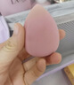 珂莱藻堂气垫粉扑定妆干湿两用服帖散粉饼化妆工具水滴形海绵 1盒 5个 实拍图