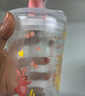 富光玻璃杯家用儿童牛奶杯子带刻度吸管水杯 宝宝冲泡奶粉杯带把手 实拍图