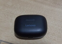 联想（Lenovo）真无线蓝牙耳机 半入耳式耳机 音乐运动游戏耳机蓝牙5.4 适用苹果小米手机 EA110黑色 实拍图