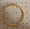 周六福圆圆满满黄金手镯女实心足金生日礼物计价A1012545 约21.01g 54mm 实拍图