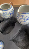 京东京造 整套茶具 缠枝莲黄汝窑茶壶功夫茶具套装莲蔓延香10件套礼盒装 实拍图