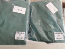 瀚会纯棉洗手衣女衣服刷手服长袖男医生洗手服口腔手术工作服短袖牙科 男款绿色短袖【京仓发】 M （女120斤内，男150斤内） 实拍图