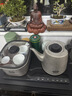 吉谷（K·KOU）纯钛壶全自动双底部上水电热水壶 茶台烧水壶一体保温电水壶 煮水泡茶沸点恒温电茶炉 TC018 实拍图