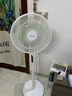 美的（Midea）【幸运草安睡1S】一级能效直流变频声控电风扇家用遥控卧室静音落地扇台式桌面抗菌大风力转页扇 实拍图