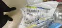 奥克云透明口罩餐饮专用食品级防飞沫一次性无纺布帽子头套防尘50+100个 实拍图