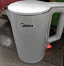 美的（Midea）电热水壶家用烧水壶泡茶0涂层食品级304不锈钢自动断电双层防烫全钢无缝1.5L大容量 MK-HJ1566 实拍图