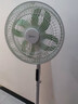 美的（Midea）【幸运草安睡1S】一级能效直流变频声控电风扇家用遥控卧室静音落地扇台式桌面抗菌大风力转页扇 实拍图