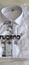 啄木鸟（TUCANO）衬衫男士夏季短袖衬衣商务正装纯色休闲时尚舒适百搭男装白色 2XL 实拍图
