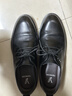 意尔康男鞋圆头商务正装鞋春秋单鞋系带皮鞋德比婚鞋 53449W 黑色 41 实拍图