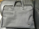 得力（deli）手提公文包女男士拉链袋文件袋办公会议收纳包电脑包资料包多功能公文包办公包 深灰BG199 实拍图