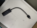 山泽 USB转网口网线转接头有线网卡百兆RJ45网线转换器 苹果Mac华为笔记本电脑小米外接外置坞免驱动 实拍图