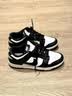 耐克NIKE女大童休闲板鞋 DUNK 运动鞋CW1590-100白黑36.5 实拍图