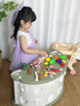 欣格购物车玩具儿童过家家收纳仿真趣味手推车模拟超市买菜蔬菜水果 实拍图