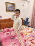 罗蒙男童礼服套装儿童马甲周岁礼服男宝宝生日花童小西服韩版演出 马甲套装：马甲+衬衫+裤子+领结 130 实拍图
