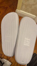 朴西新款EVA踩屎感厚底拖鞋女士居家室内情侣拖鞋男 灰色 42-43 实拍图