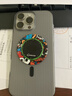 猩球卫士高级感防指纹适用Apple/苹果iPhone16ProMax磁吸瓦楞手机壳超薄行李箱条纹保护套磨砂外壳灰 实拍图