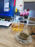 物生物（RELEA）玻璃杯男女士茶水分离杯耐高温办公泡茶杯带把高硼硅水杯花茶杯子 实拍图