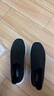 京东京造【Air 超轻】2026春夏季休闲运动鞋舒适懒人一脚蹬 黑色 实拍图