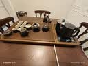 豪峰2026新款整块木茶盘一体烧水壶家用黑陶整套茶具套装新年伴手礼物 实拍图
