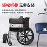 怡辉（YIHUI）轮椅轻便折叠瘫痪老年人专用出行可躺可大小便高靠背护理带坐便器 实拍图