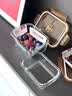 泰福高（TAFUCO）玻璃保鲜盒食品级冰箱收纳盒可微波炉加热饭盒上班族带饭餐盒 【两件套】370毫升+750毫升 实拍图