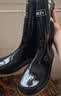 回力雨鞋男士防水鞋防滑耐磨胶鞋轻便厨师鞋雨靴套鞋807  黑色高筒 41 实拍图