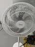 美的（Midea）【品质推荐】七叶轻音柔风电风扇/家用省电落地扇/台式电扇/广角摇头节能宿舍小型风扇 SAE35CA 实拍图