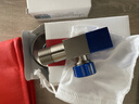 潜水艇（Submarine）F301/2黄铜加厚三角阀八字阀陶瓷阀芯红蓝标国标4分进出水1冷+1热 实拍图