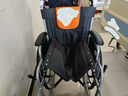 鱼跃 (yuwell)手动轮椅车H062折叠老人轻便免充气铝合金旅行手推代步 实拍图