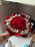 幽客玉品鲜花速递红玫瑰花束表白送女友老婆生日礼物全国同城配送 33朵红玫瑰花束—女王款 实拍图