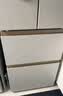美菱（MeiLing）小确杏502L法式多门冰箱70cm宽制冰超薄嵌入式大容量变频底部散热杏悦白BCD-502WFP9CZX国家补贴 实拍图