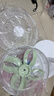 美的（Midea）【幸运草安睡1S】一级能效直流变频声控电风扇家用遥控卧室静音落地扇台式桌面抗菌大风力转页扇 实拍图