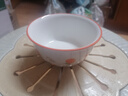 碗盘套装家用大吉大利釉下彩乔迁餐具新婚礼品碗蝶筷组合 4.5英寸米饭碗【1只装泡沫箱】 大桔大利 实拍图