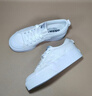 adidas NIZZA PLATFORM厚底增高运动帆布鞋女阿迪达斯三叶草 白   36 实拍图