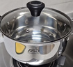 爱仕达（ASD）汤锅304不锈钢蒸汤锅 炖煮锅复底小汤锅22CM燃气电磁炉通用奶锅B1 实拍图
