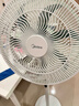 美的（Midea）【闪拆系列】一键闪电拆装直流变频家用语音电风扇一级能效轻音落地扇大风力卧室立式电扇SDJ30BC 实拍图