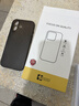 POZZO适用苹果17手机壳 iphone17保护套镜头全包超薄透明磨砂防摔软壳男女款 深空黑 实拍图