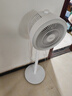 美的（Midea）【暴风循环】空气循环扇大风量摇头电风扇家用台式落地扇轻音卧室节能小风扇柔风轻羽扇 FGA24TQ 实拍图